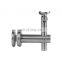 Stainless steel glass mounting handrail bracket match stainless steel tubes