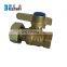 brass lockable ball valve with lock handle