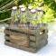 Custom Logo Rustic Wooden Beer Crate,Bottle Crates