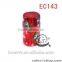 AAA 10mm Fashion Cylinder Red acrylic bead EC138(DIY)