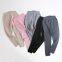 Multi-color Children's Leggings Cashmere Padded Pants Stretch Cashmere Trousers with High Waist