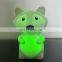 Premium 7 colors animal night light silicone soft baby nursery lamp for kids toy