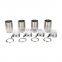 Wellfar 75mm C9270/C44060 Liner Kit 206 TU3-TU3JP 1.4L Engine Part Cylinder Liner For Peugeot