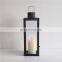 Led Lamps And Lanterns Home Decoration Led Clear Glass Lantern Metal Lantern Candle Holder For Home