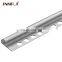 edge tile wholesale Silver color aluminum tile trim
