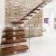 Brisbane Stairs Remodel Inspiration Contemporary Mono Stringer Wood Tread Staircase with Glass Railing