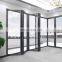 Customized latest design soundproof aluminum glass folding door