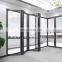 Customized latest design soundproof aluminum glass folding door