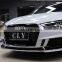 CLY Car bumpers For 2017 2019 2019 2020 2021 Audi A3 Facelift RS3 Body Kits Front Car Bumper Grille