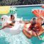 Hot sale inflatable water toys equipment inflatable flamingo float