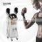 10 Tesla 4 handles Work simultaneously muscle building body shaping ems body sculpt Machine