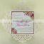 2016 square royal white laser cut wedding invitations card