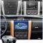 New Black UV Car Large Screen Frame For 2016+ FORTUNER Android Player Desk Modified Stereo Decorative Panel With Power Cable