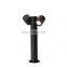 LED Bollard Light Adjustable Twin Heads Lawn Light LED Garden Lights