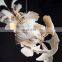 Modern Luxury Indoor Home Leaves Staircase Pendant Hotel Lobby Custom Chandelier Light