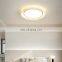 Modern Pleated Cream Chandelier For Bedroom Living Room Decor Led Pendant Light Simple Art Design Round Ceiling Lamp