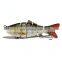 Best Selling Soft Ice Lures Fish Set 6 Segments Multi-color Hard Body Fishing Lure Customized 3D Plastic fishing lures