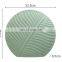 ENO  green leave vase Ceramic home decoration  flower arrangement vase creatives flower ornaments