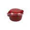5-QT 2 in 1 Cast Iron Cookware, Double Dutch Oven Casserole Pot
