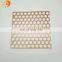 aluminum anodized hexagonal perforated metal sheet supplier