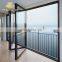 10 years warranty bifold doors aluminium folding patio frameless folding glass doors for houses