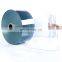 Bule transparent PVC curtain/ soft PVC curtain strip roll