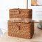 Hot Sale Multi size rattan woven tissue box, wicker tissue storage basket Holder Storage Basket Vietnam Manufacturer