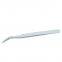 White hand account tip/elbow stainless steel Niezi jewelry/maintenance tool beauty eyelash grafting tweezers