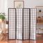 Best Selling Portable Folding 4 Panel Wooden Screen For Bedroom