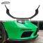 718 Cayman Boxster CMST Style Carbon Fiber Front Lip Front Bumper Lip Splitter For Porsche 718 Cayman Boxster