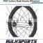 Wholesale 25mm width clincher full carbon road bicycle wheelset Toray T700 complete wheels 700c road cycling wheel set