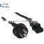 Flexible PVC Material 1.5M Australia Power Cord Cable/SAA power cord/Australia 3pin male to IEC 320 C13 cable