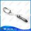Kitchen good helper stainless steel frying spoon with long handle