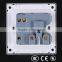 E series European type UK type south africa type socket with switch