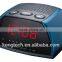 Cheap Hot Middle Size AM FM PLL Alarm Clock Radio