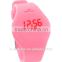 FT1219 Promotional any pantone touch screen digital led candy jelly watch
