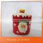 High Quality Christmas tree Food Container Ceramic Cookie Jar