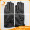 Women's and Girl leather gloves whole palm touch screen leather gloves fold elastic of the cuff