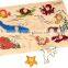 CE Standard Handmade New Toy Wooden Animal Puzzle