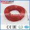 New infrared heating cable system of 3mm Silicone carbon fiber heating wire electric hotline