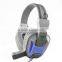 Top quality long wired stereo headphone for computer mp3 player headphone wholesale