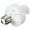 Durable E27 Screw Wireless Remote Control Light Lamp Bulb Holder Cap Socket Switch