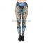 Factory Price 3d Digital Full Print Colorful Womens Gym Leggings Printed