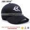 fashion embroidery black and white baseball hat