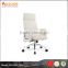 Modern Executive Anti-fouling White Leather Office Chair price