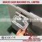 Big capacity 2 handles and padlock cash in transit box