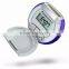 Wholesale 2015 Hot Sale New Gift and New Product Eco-friendly ABS Plastic Colar Unisex Cystal Digital Pedometer