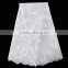 High quality custom lace fabric / korean swiss voile lace with stones / african fabrics lace for fashion dress