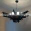 Amazing mansion chandelier lights with sophisticated victorian design for hotel project