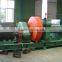 Rubber crusher plant unit for waste tire recycling / two rolls tire crusher machine for making rubber powder